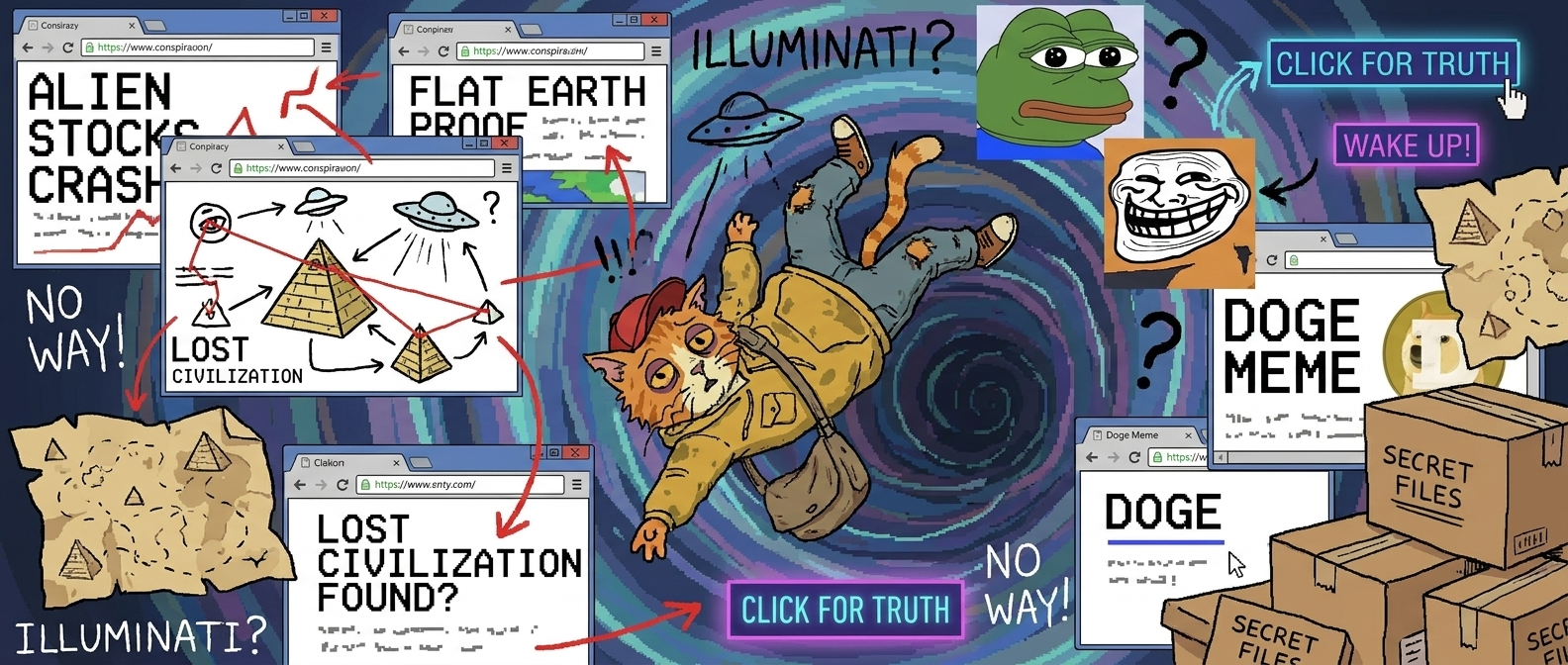 KAY falling through an internet rabbit hole